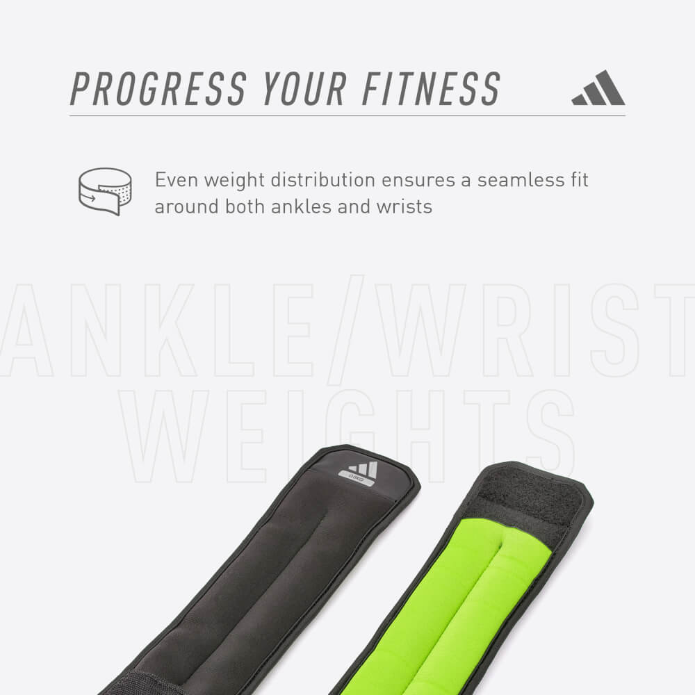 สายรัดข้อเท้า/ข้อมือถ่วงน้ำหนัก ADIDAS ADWT-12320-NL 0.5 กก. (คู่)